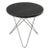 Metal Black Slate and Steel Mini O Table by OxDenmarq For Sale - Image 7 of 7