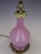 Antique 19th Century French Pink Opaline Glass Baluster Table Lamp, 1870 For Sale - Image 14 of 15