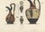 Albert Genick, Greek Jugs with Classical & Winged Figures, 1883, Lithograph For Sale - Image 9 of 12