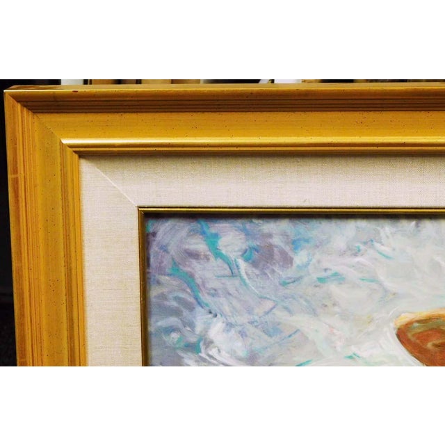 Royo "Cala en Mallorca" Framed on Panel 1999 Signed Fine Art For Sale - Image 4 of 6