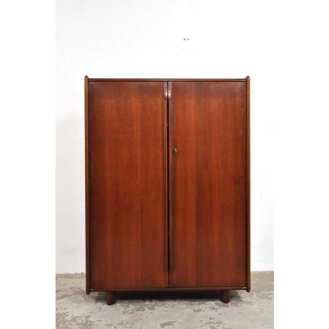 1930s Vintage Oak Cabinet with Drawers, 1930s For Sale - Image 5 of 14