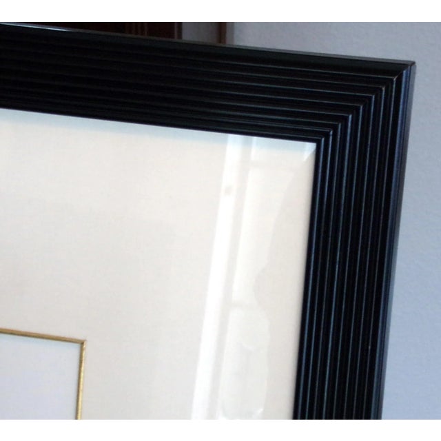 1986 "Bamboo" Embossed Erte Serigraph, Framed For Sale In Denver - Image 6 of 7