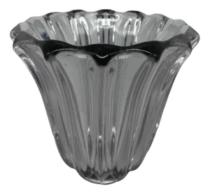 Vintage Glass Vase from Pierre Davesn