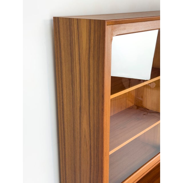 Teak Highboard with Glass Doors from Brouer Møbelfabrik, 1960s For Sale - Image 17 of 18