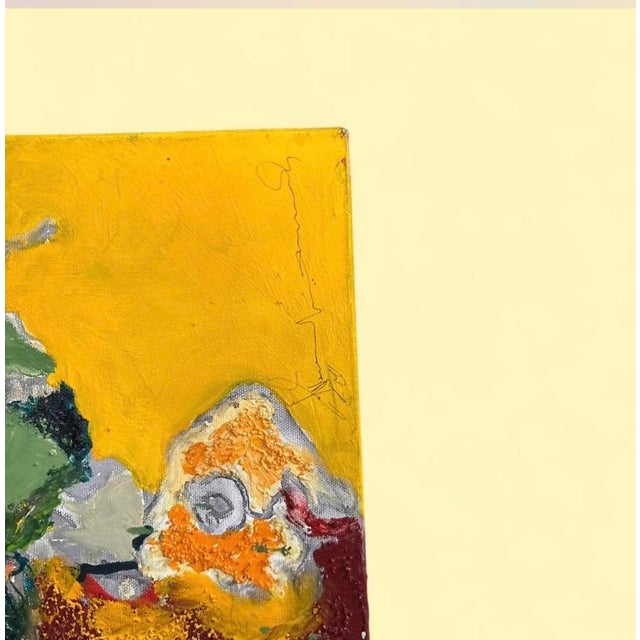 Abstract Painting With Vibrant Colors and Bold Brushstrokes For Sale - Image 4 of 5