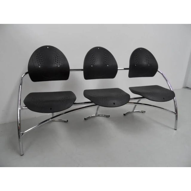 Vintage Design bench made by Gazarro in Italy.