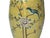 Ceramic Distressed Yellow Porcelain Flower Birds Round Barrel Stool Table For Sale - Image 7 of 8