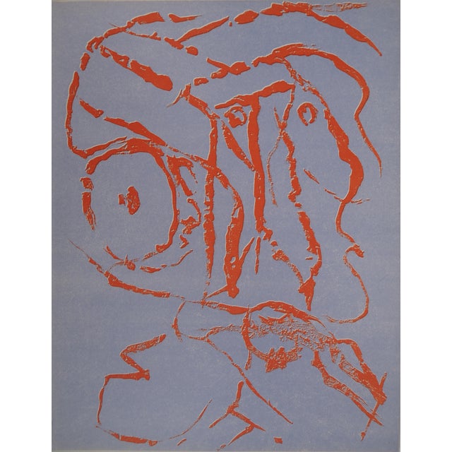 Pierre Alechinsky, Notes, 1960, Original Lithograph For Sale