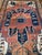 Antique Persian Serapi KING of KINGS DIAMOND Textile in Terracotta Rug 9.8 x 16 For Sale - Image 10 of 18