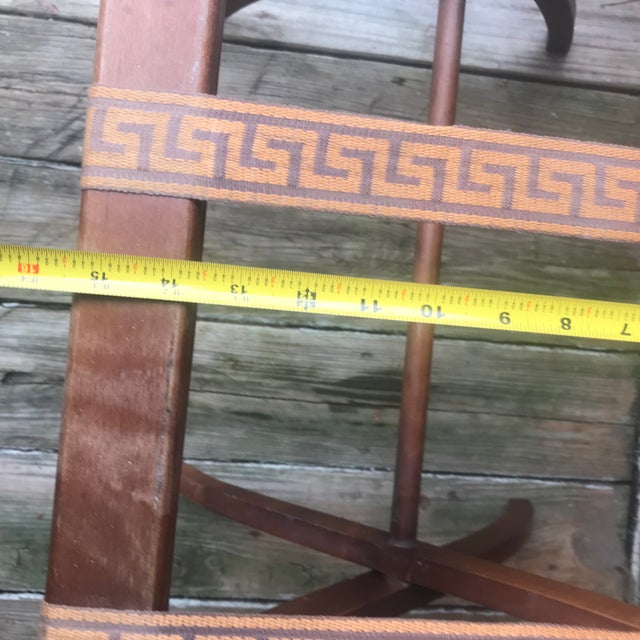 1970s 1970s Folding Luggage Stand for Guest Bedroom For Sale - Image 5 of 7