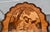 Vintage Black Forest Walnut Tilt Top Table Marquetry Wood Inlay For Sale In Philadelphia - Image 6 of 18