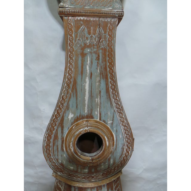 Mora Clock 100% Original Paint Swedish Rare For Sale - Image 4 of 12