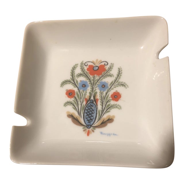 1968 Vintage Berrgrenn Originals Porcelain China Ashtray For Sale