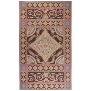 Contemporary Aubusson Design Rug by Doris Leslie Blau For Sale