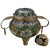 Gold Early 20th Century Antique Chinese Cloisonné Enamel Tripod Censer For Sale - Image 8 of 10