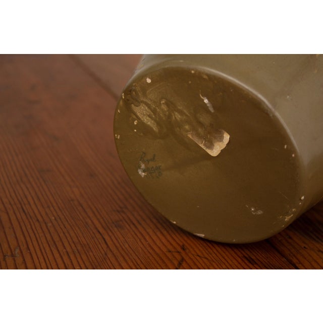 Royal Haeger “Earth Wrap” Urn Form Vase For Sale - Image 10 of 13