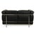 LC2 Sofa in Leather and Chrome by Le Corbusier for Cassina For Sale - Image 16 of 18