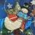 Contemporary Large Decorative Metal Tin Snowman Christmas Stocking Holder For Sale - Image 3 of 8
