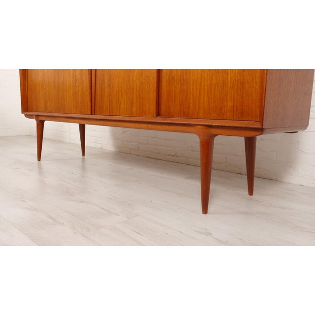 Vintage Danish Highboard by Omann Jun For Sale - Image 6 of 18