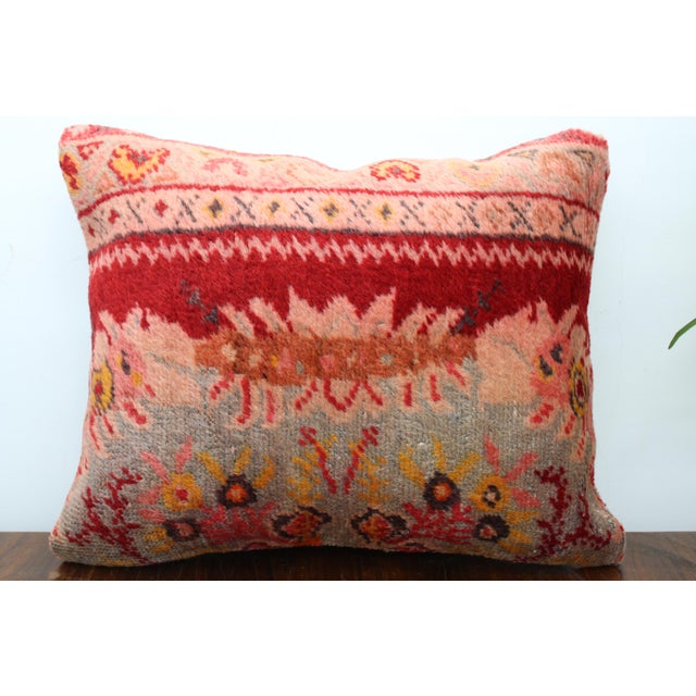 Mid-Century Modern Turkish Decorative Pillow Cover - 16.5"x19.5" For Sale - Image 3 of 8