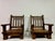 Set of Brutalist Oak Armchairs, 1960s For Sale - Image 17 of 18