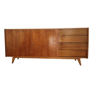 Czechoslovakian Sideboard by J. Jiroutek for Interier Praha, 1960s For Sale