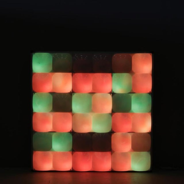Vintage Chroma Wall Light Object by Jeremy Lord, 1990 For Sale - Image 16 of 18