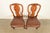 Mid 19th Century Antique English Queen Anne Burl Wood Side Chairs or Dining Chairs, Circa 1860s For Sale - Image 5 of 14