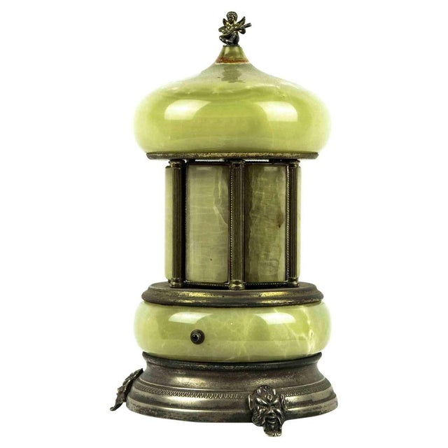 Vintage Nephrite and Metal Carillon, Asia, 1970s For Sale - Image 6 of 6