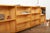 Brown Shelf with Black Steel Legs and Birch Veneered Body For Sale - Image 8 of 15
