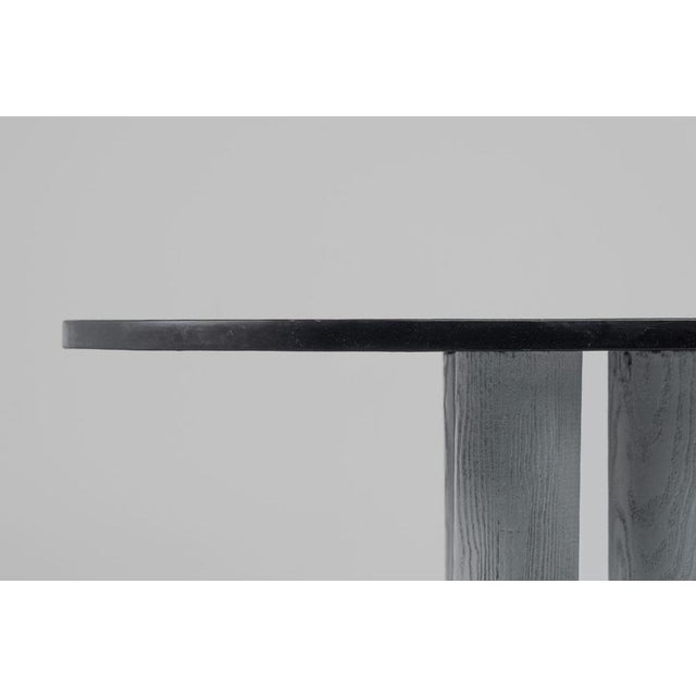 Wood Postmodern Dining Table by Giulio Lazzotti for Mageia, Italy, 1980s For Sale - Image 7 of 18