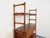 Large Vintage Bookcase Shelf in Wood and Canework, 1960s For Sale - Image 10 of 18
