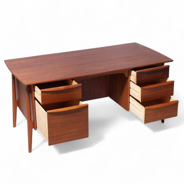 1970s Desk Model 88 in Teak by Svend Åge Madsen, 1960s For Sale - Image 5 of 18