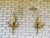 Metal Pair of Vintage 1960s Italian Tole Wheat Gilt Candle Wall Sconces For Sale - Image 7 of 12