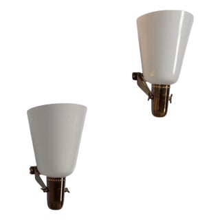 Model 121 Wall Lamps attributed to Gino Sarfatti for Arteluc, Italy, 1946, Set of 2 For Sale