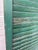 Wood Antique American Green Farmhouse Shutter 19th C Architectural Salvage For Sale - Image 7 of 7