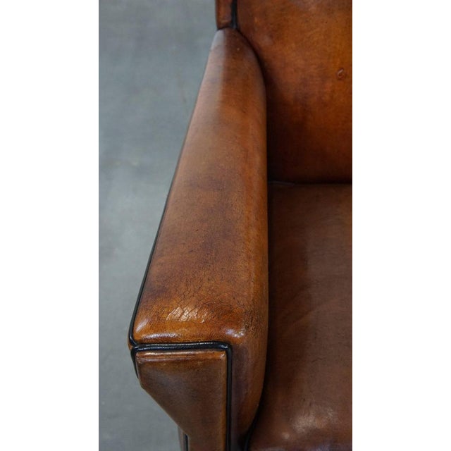 Animal Skin Art Deco Two-Seater Sofa in Sheepskin For Sale - Image 7 of 16