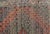 Mid 20th Century Mid 20th Century Softly Colored Turkish Vintage Embroidered Kilim Rug With Multi Layered Diamond For Sale - Image 4 of 11