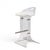 Transparent Charles Hollis Jones for Hill Manufacturing Mid Century Lucite Barstools - Set of 3 For Sale - Image 8 of 12