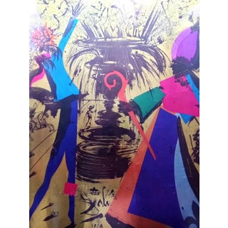 Salvador Dali, Abstract Figures, 1969, Lithograph For Sale