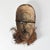 Early 20th Century Metoko Wood Carved Mask With Raffia Beard For Sale - Image 9 of 9