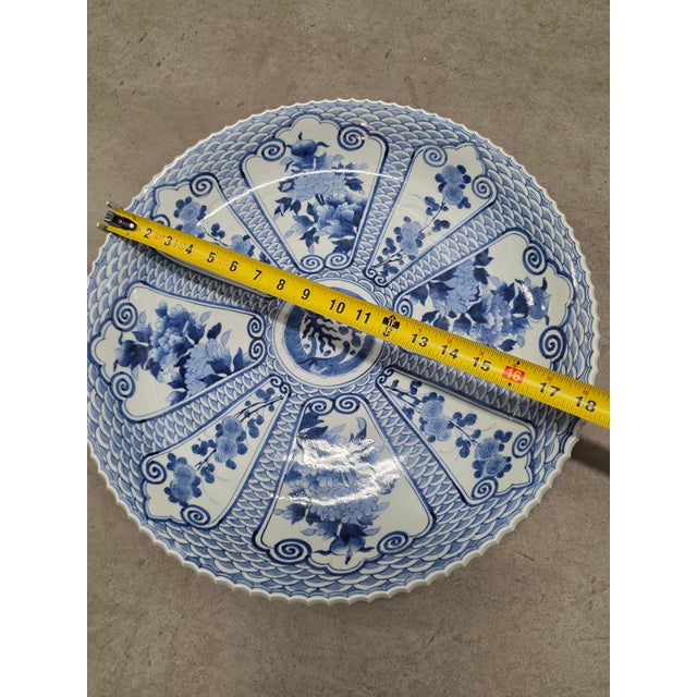 Porcelain Chinese Imari Charger Large Plate 1870's For Sale - Image 10 of 12
