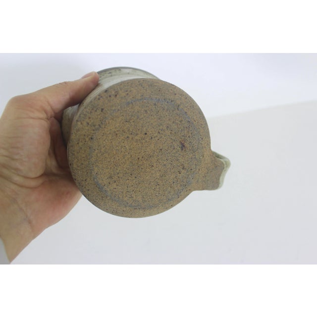 Ceramic Vintage Studio Pottery Mug Signed For Sale - Image 7 of 9