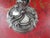 Metal 1920s Rococo Elaborated Detailed Rococo Arno Fassi Silver Foliate Pair of Candelabras - Pair For Sale - Image 7 of 13