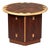 Restored Lane Acclaim Drum Table Round Hexagon Side End Table Storage Cabinet For Sale