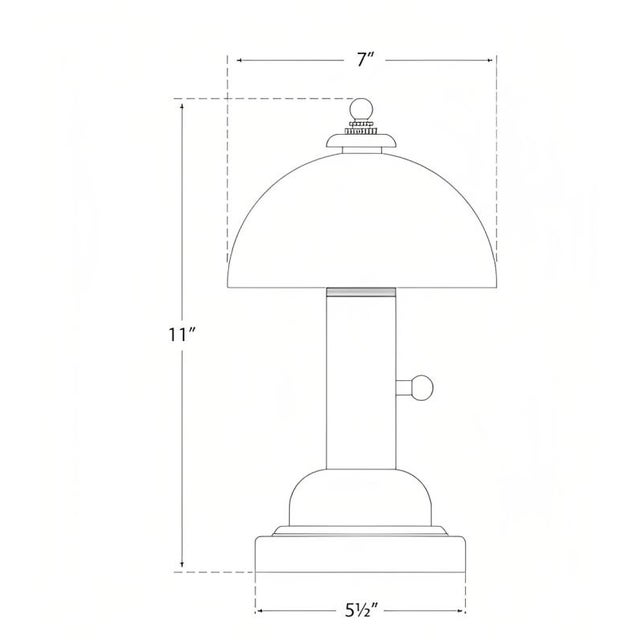 Visual Comfort Thomas O'Brien for Visual Comfort Signature Totie Task Lamp in Bronze For Sale - Image 4 of 4