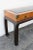 Wood Bassett Hollywood Regency Long Narrow Library Tv Console Table Desk For Sale - Image 7 of 13