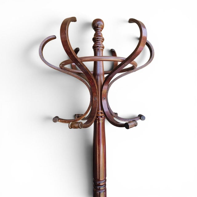 Attention: My shipping is WILDLY LOWER in cost than likely every other seller offering one of these bentwood hat / coat...