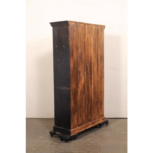 Tall British Colonial Cabinet, Early 20th C For Sale - Image 10 of 12