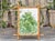 French Country French Turned Faux Bamboo Wall Mirror With Finial Corners, Circa 1900 For Sale - Image 3 of 9